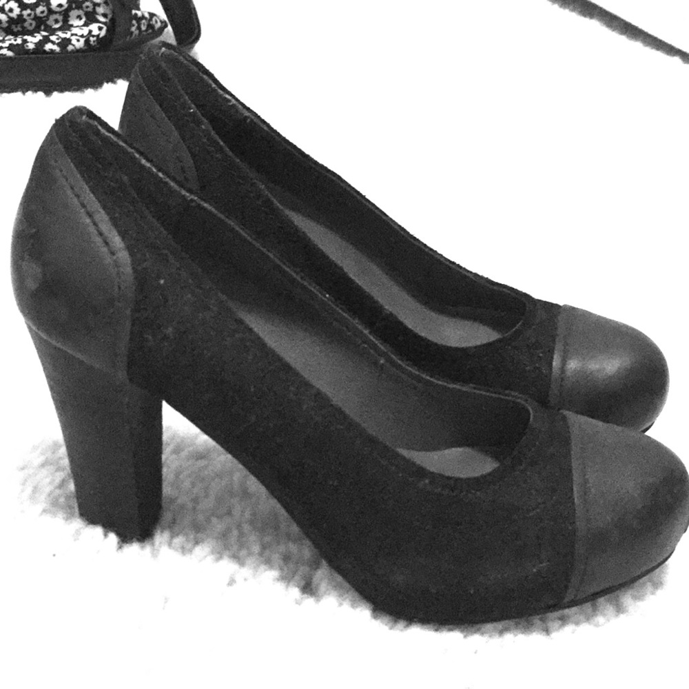Audrey Brooke black heels